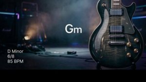 Sad Guitar Backing Track in Dm