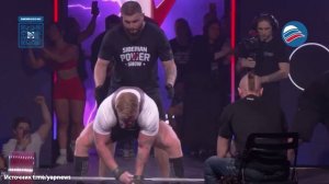 Южноафриканский гигант переписал историю: 520 кг в становой тяге в Красноярске