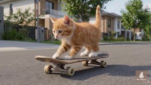 Котик и скейт - сборник [25 минут]