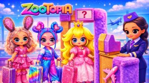 Зверополис 2 Пушистый и Картонный Самолёт! Поделки для Кукол ЛОЛ ОМГ!