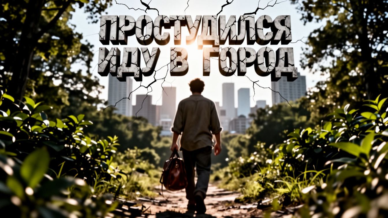 SCUM ПРОСТУДИЛСЯ ИДУ В ГОРОД