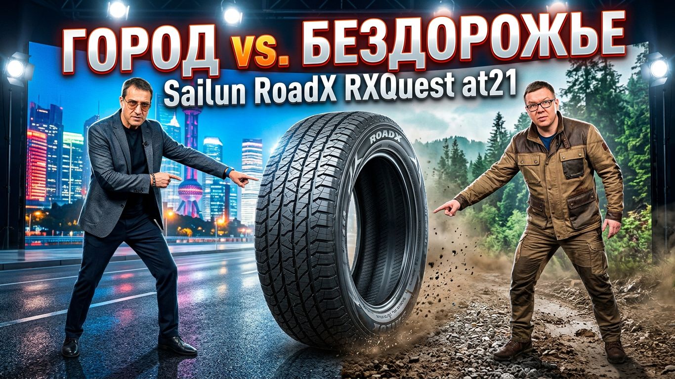 Sailun RoadX RXQuest at21: Идеальный выбор для города и бездорожья!