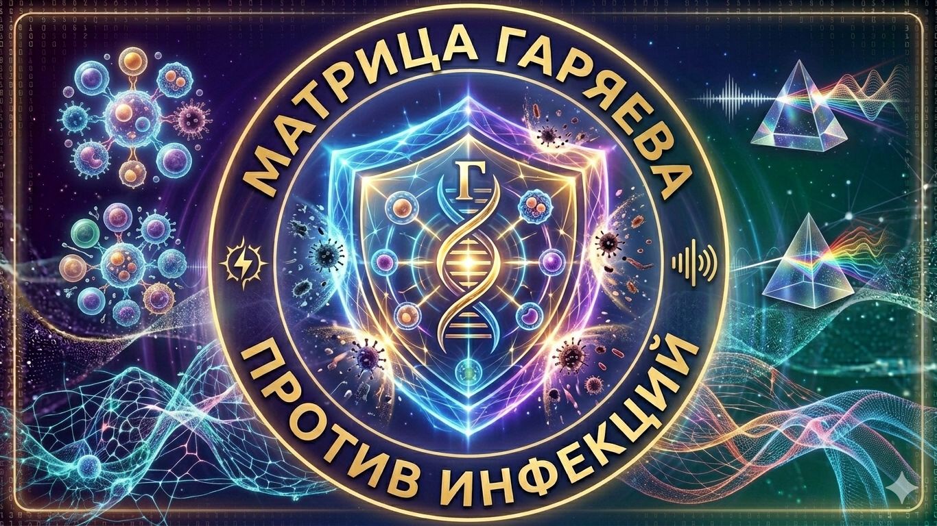 🛡️ КОМПЛЕКС МАТРИЦ ГАРЯЕВА «ПРОТИВ ИНФЕКЦИЙ» — 30 МИНУТ