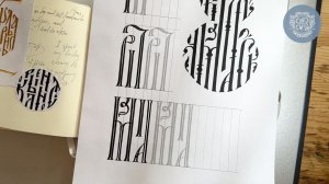 Бесплатный урок по Московской вязи: открытка к 8 марта. Широкое перо для начинающих