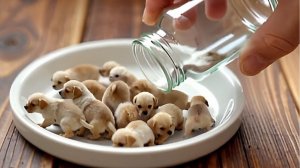 Выливаем животных из стакана. Невероятно приятно. Мультики для детей. Мультики. Детские мультики