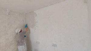 Продолжаю ремонт. Пришла новая шпаклёвка. Лужи в огороде. Дневник за 30 марта