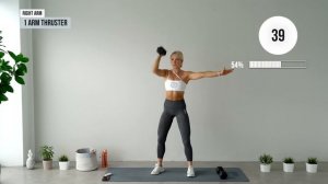 45 MIN NO JUMPING Full Body Workout + Weights - No Repeat with ABS FINISHER.mp4