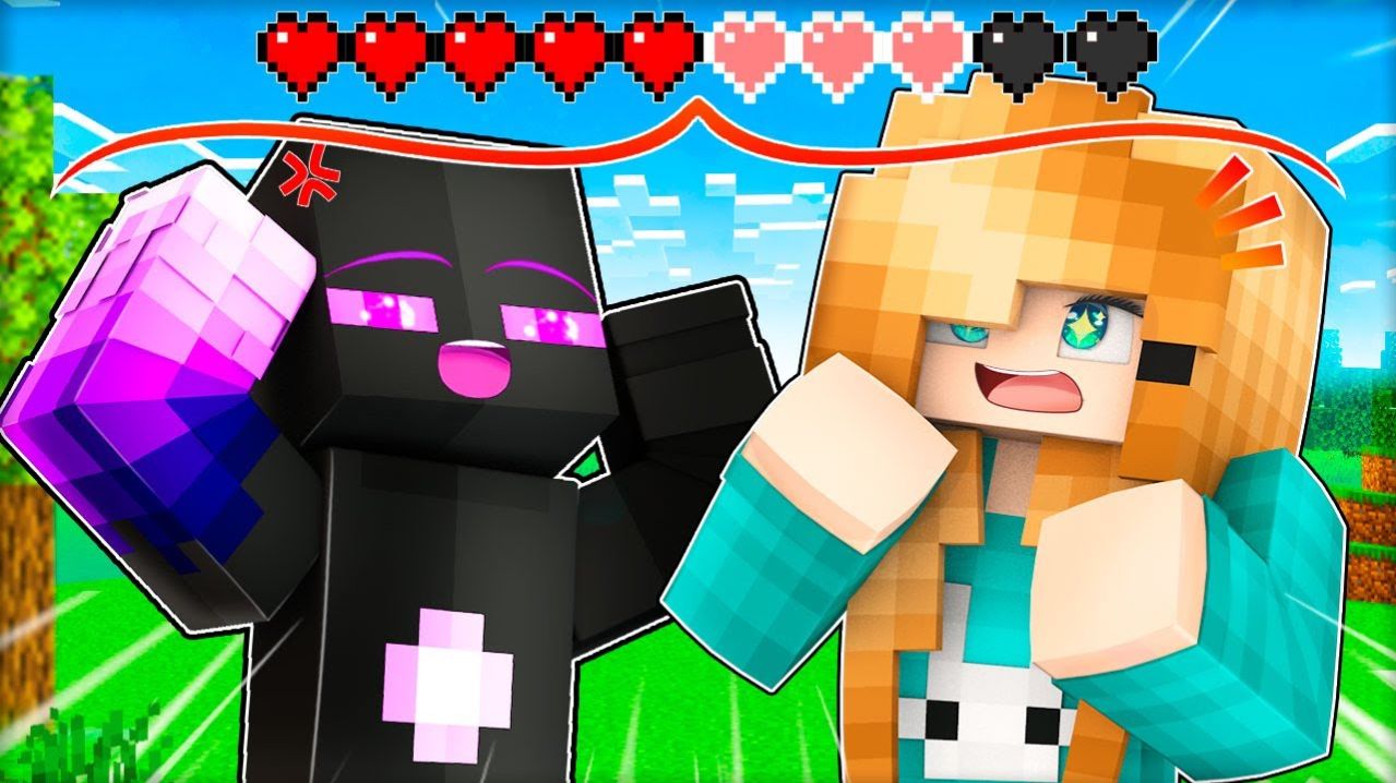 😱 Майнкрафт Но У Нас Общие Сердца!