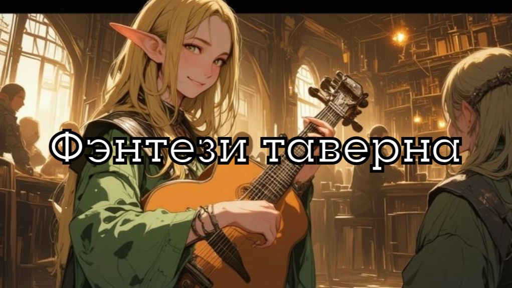 Фэнтези таверна | Расслабляющая средневековая музыка, фэнтези таверна для D&D, НРИ и RPG