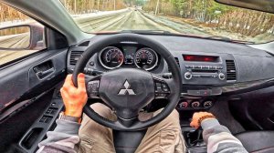 2011 Mitsubishi Lancer X 1.5 MT - POV ТЕСТ-ДРАЙВ