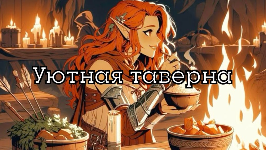 Уютная таверна  | Расслабляющая средневековая музыка, фэнтези таверна для D&D, НРИ и RPG