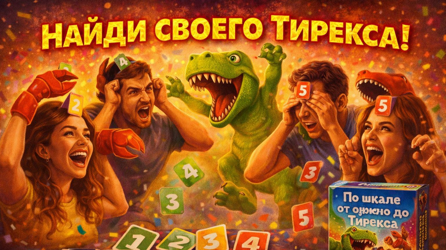 По шкале от одного до Тирекса — правила настольной игры | Обзор, как играть