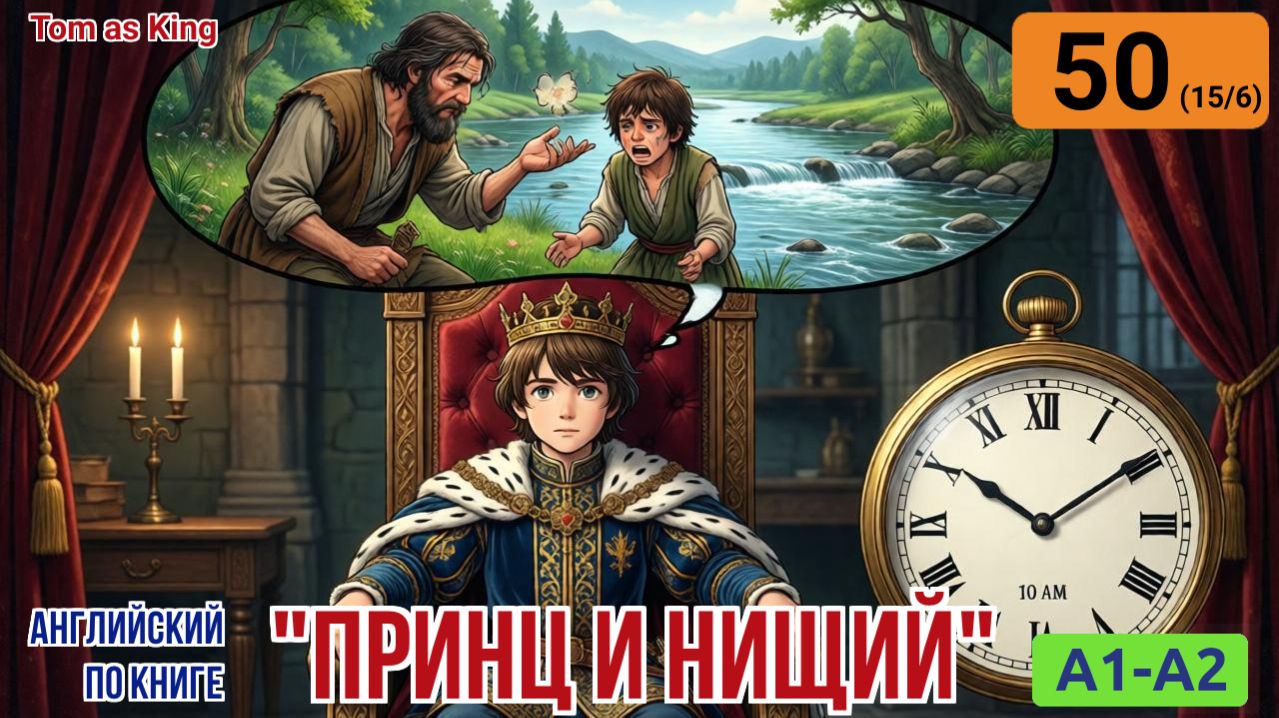 "Принц и нищий" на английском | Глава 15/6: Оправдание и новые обвинения | A1-A2