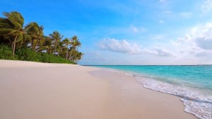 Шум ветра и волн, 4 часа расслабляющего пейзажа Мальдивских островов