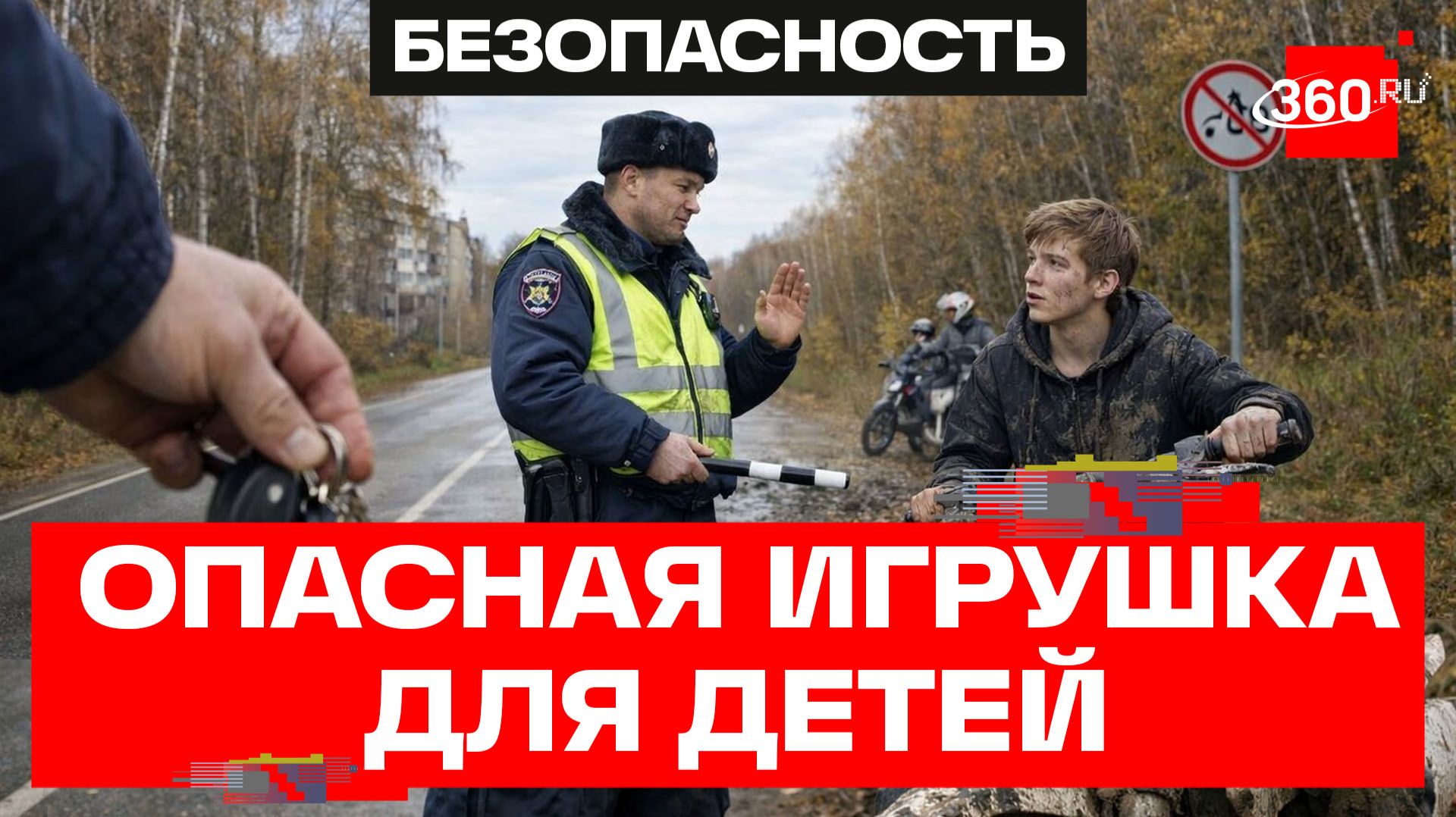Рейд против питбайкеров-нарушителей прошел в Истре
