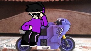 типо крутой 😎💜😸