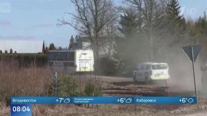 Украинский беспилотник упал на территории Финляндии.