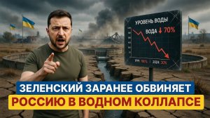 ⚡ ПРАВДУ СКРЫВАЮТ? Водный коллапс Киева: российская угроза или результат бездействия власти?