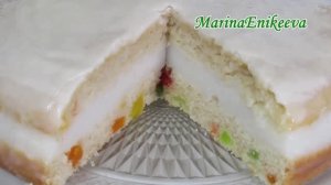 ПОСТНЫЙ СВЕТЛЫЙ Торт НА ВЕРБНОЕ! ВКУСНЫЙ ТОРТ на ПРАЗДНИК в ПОСТ