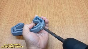 Самодельный мини-резак из ПВХ-пластика.