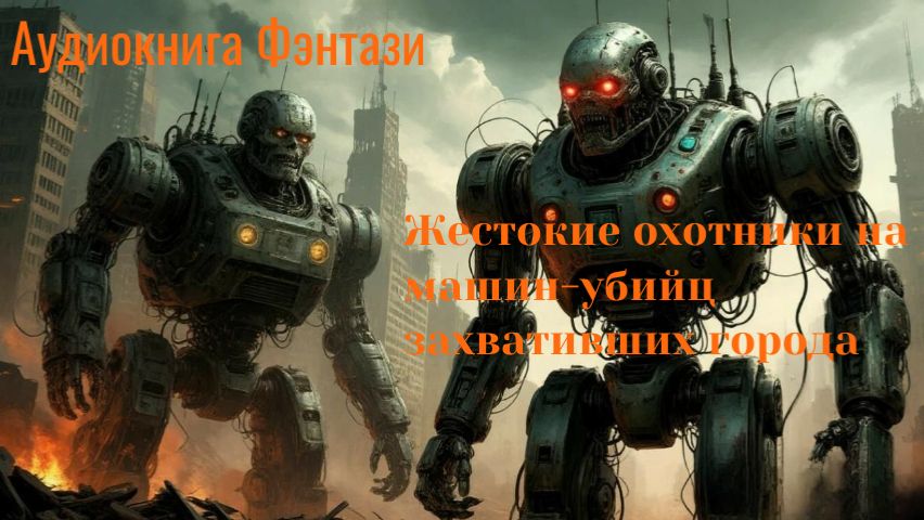 Аудиокнига Фэнтази «Жестокие охотники на машин-убийц захвативших города»