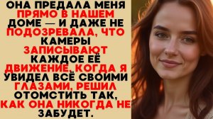 Она предала меня в нашем доме — камеры всё сняли. Я готовлю ей жестокую месть.