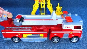 Мультики про машинки для детей. Распаковка и обзор. Пожарная машина, экскаватор. Мультики