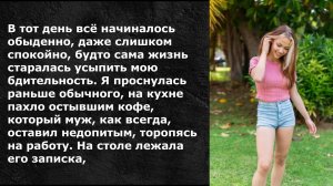 Коллега моего мужа незаметно положил мне записку в сумку, а когда я прочла её, то застыла от ужаса..