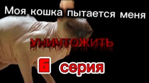 Моя кошка пытается меня уничтожить 6 серия