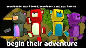 Многопользовательский отряд бесплодных братьев в улье/прохождение игры Супер Медведь🐻💫