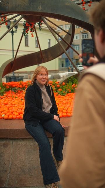 В Екатеринбурге появился новый арт-объект 🍅  Фонтан «Спираль времени»