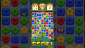 Мир Домовят 1025 уровень три в ряд, Сказочная игра для всей семьи)