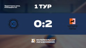 1 тур | Сигма - Четыре Лапы