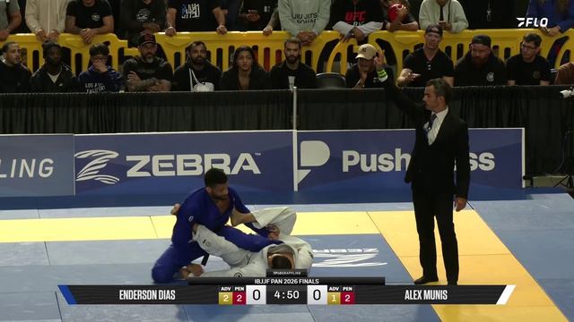 fin medium heavy Alex Munis vs Enderson Dias 2026 Pan Jiu Jitsu IBJJF Championship