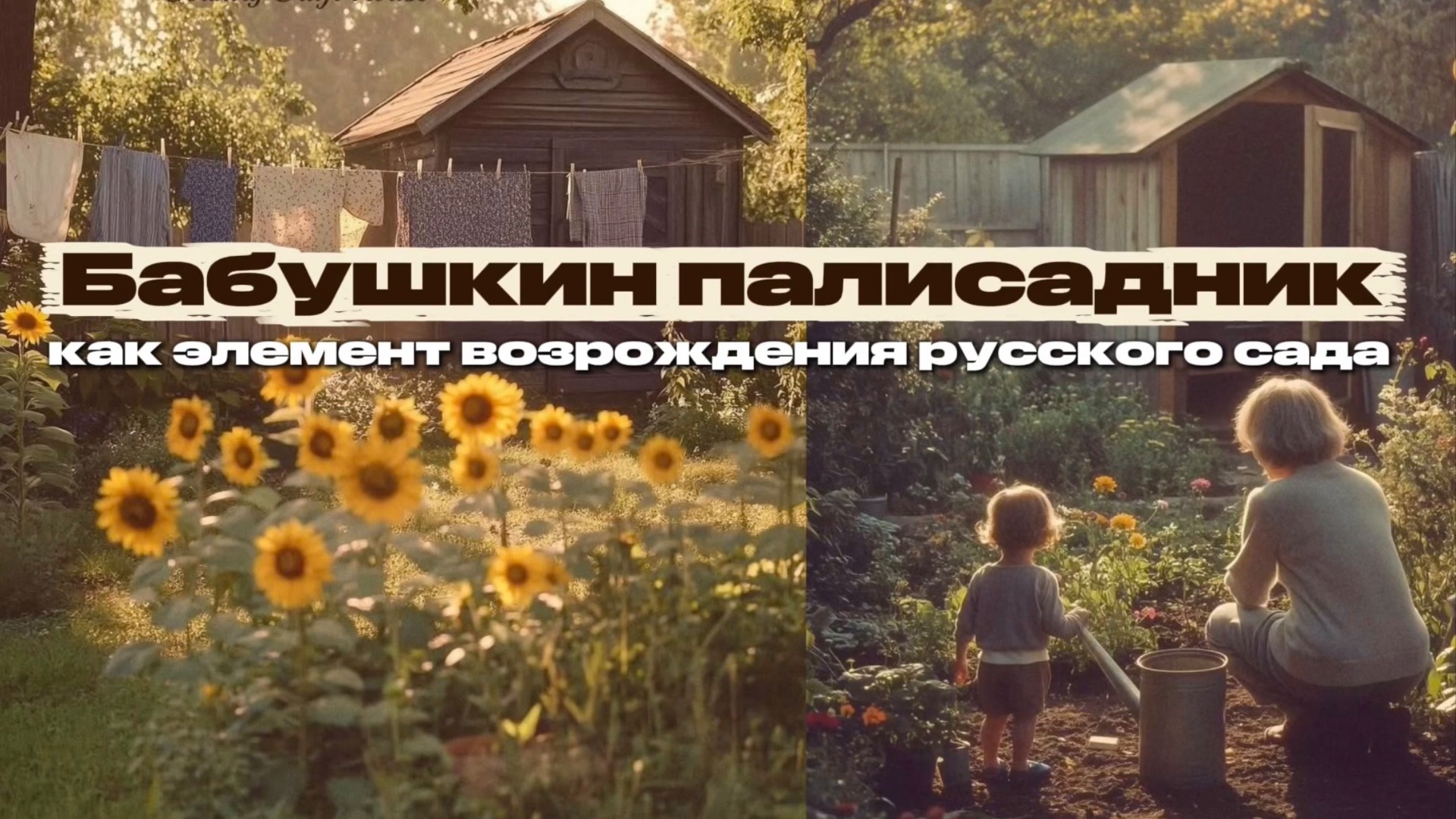Бабушкин палисадник: как элемент возрождения русского сада 🌸