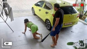 115 невероятных моментов, запечатленных камерами видеонаблюдения.