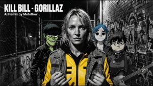 [KILL BILL - DEADLY DANCE] GORILLAZ Inspired Insane Trip-Hop Synthwave Revenge AI Music Video