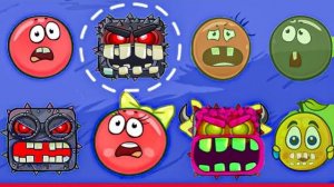 Новый КРАСНЫЙ ШАР, Красныш спасает деревню красных шариков