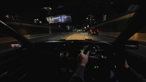 ［AE86 4K ASMR POV］Drive with me in OSAKA at 1 a.m. 【Midnight Drive】