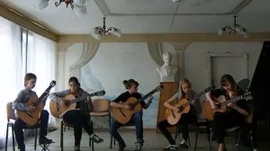 Аранжировка на песню «Черная луна» гр.Агата Кристи