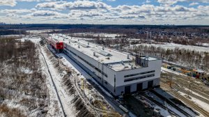Ход строительства комплекса по производству высокоскоростных поездов, март-2026