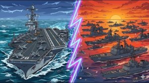 ЧТО ЕСЛИ ОДИН СОВРЕМЕННЫЙ АВИАНОСЕЦ ОКАЖЕТСЯ В 1944 ГОДУ