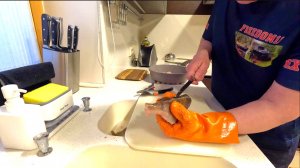 КАК Я ГОТОВЛЮ ОКУНЯ ДОМА КОТОРОГО ЛОВЛЮ.