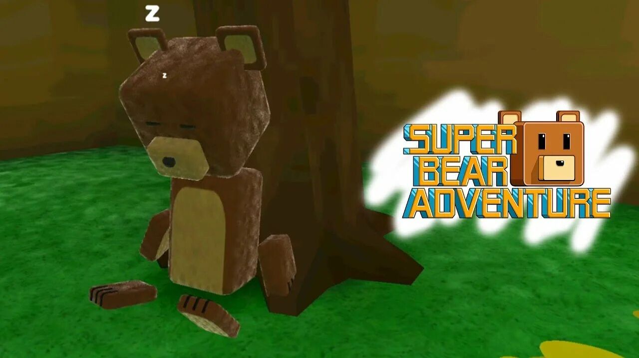 Играю в Super Bear Adventure