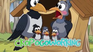 Грачиха говорит грачу(детская скороговорка)