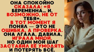 Жена заявила: «Я беременна, и ребёнок может быть не от тебя». Я сделал ход, которого она не ждала
