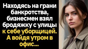 ИСТОРИИ ИЗ ЖИЗНИ/Находясь на грани банкротства, бизнесмен взял с улицы бродяжку уборщицей к себе