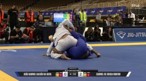 fin open Gabriel De Sousa Ribeiro vs João Gabriel Galvão Da Silva 2026 Pan Jiu Jitsu IBJJF Champio