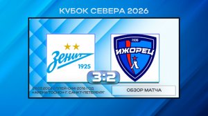 Академия Зенит Белые - Ижорец Колпино. Обзор