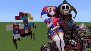 Обновление Poppy Playtime Прототип x Помни из Удивительного цифрового цирка в Майнкрафт